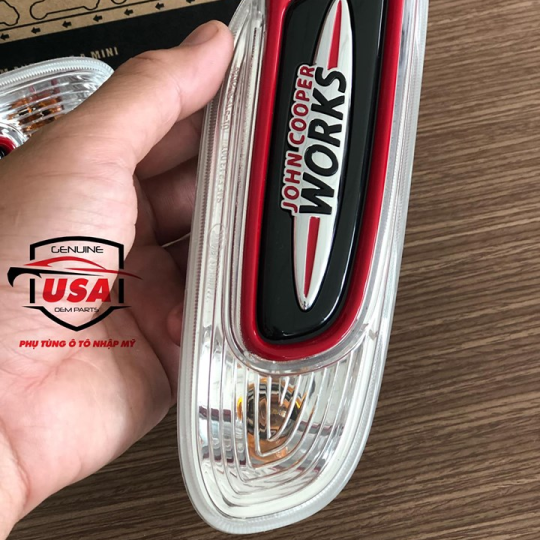Xi nhan Với Logo JCW cho mini F55- F56 ( 2014- 2018 )  